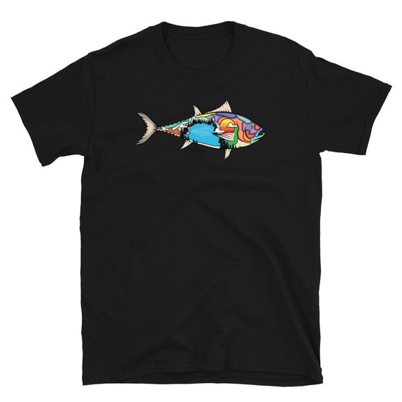 Artistic & Unique Tuna Fishing Shirt, Tuna Fish Shirt, Deep Sea Fishing  Shirt, Cool Fisherman Shirt, Charter Fishing, Fishermen Gifts 