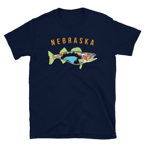 Nebraska Walleye Shirt Walleye Fish Shirt Walleye Fishing Shirt