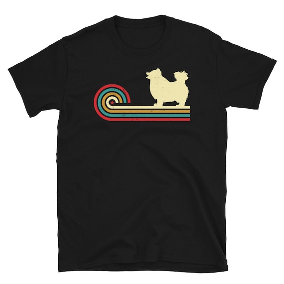Retro Sunset Pomeranian Silhouette Tshirt Dog Lover Gifts Retro Sunset Pomeranian Silhouette Tshirt Dog Lover Gifts