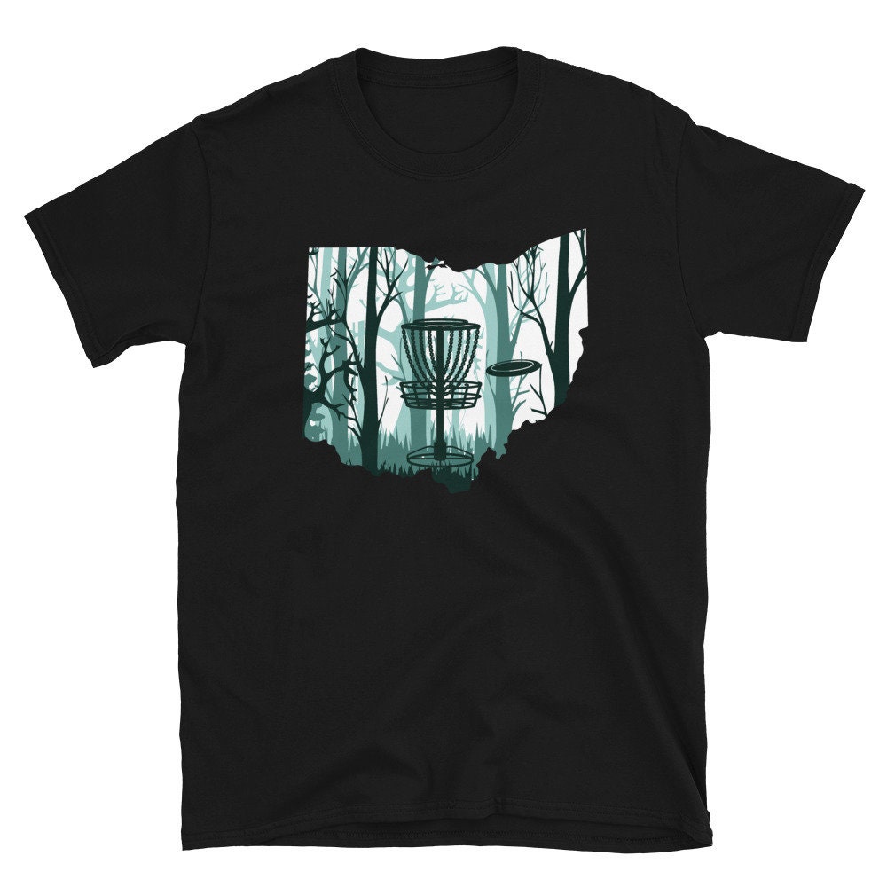 Ohio Disc Golf Shirt Cool Disc Golf Gifts Discgolf Shirt Etsy