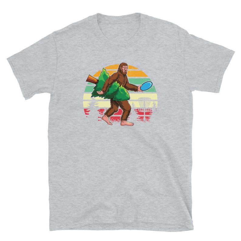 Discgolf Funny Bigfoot Disc Golf T-Shirt Shirt Gift Disc | Etsy