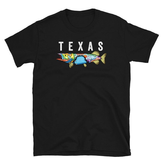 Texas Musky Fishing Shirt, Texas Muskie Fishing Shirt, Texan Fisherman T  Shirt, Freshwater Fishermen Gifts, Musky Fish Tshirt 