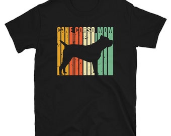 Retro Cane Corso Mom Shirt, Dog Mom T Shirt, Dog Mom Gifts, Retro Dog Shirt, Vintage, Italian Mastiff Shirt, Dog Owner Gift, Pet Owner
