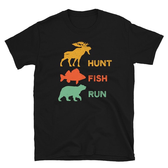 Funny Hunting Shirt Fishing Shirt Moose Hunter Gift Deer Hunter
