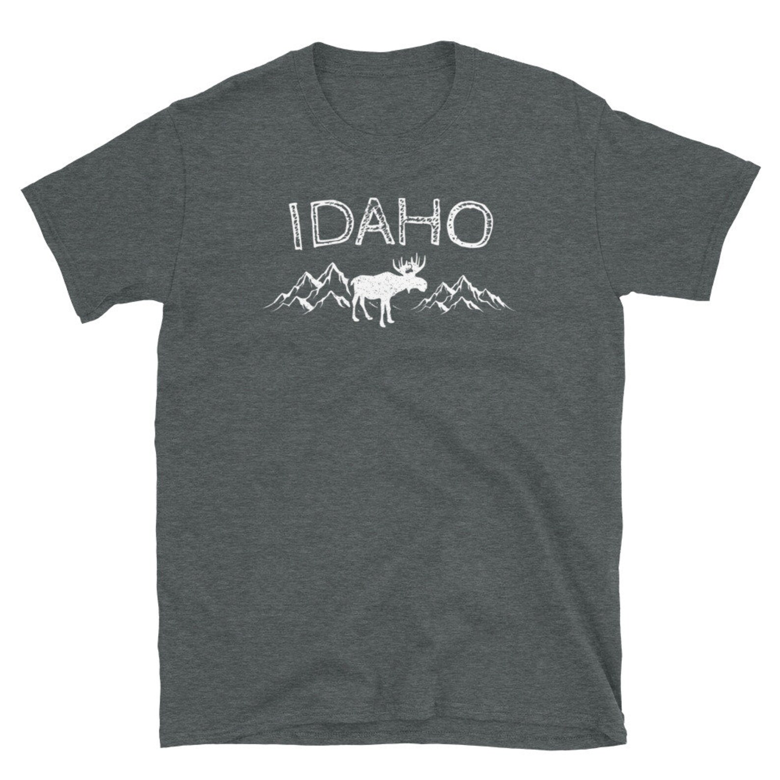 Idaho Moose Shirt Idaho State Moose Moose Hunter Gift Moose Etsy UK