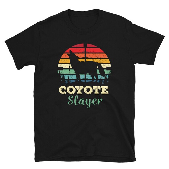 Coyote T-Shirt, Vintage Retro Style T-Shirt Coyote T-Shirt, Vintage Retro Style T-Shirt
