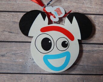 Forky Wooden Ornament with Free Customization