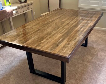 Bowling Alley Wood Dining Table Bowling Alley Coffee Table | Build a