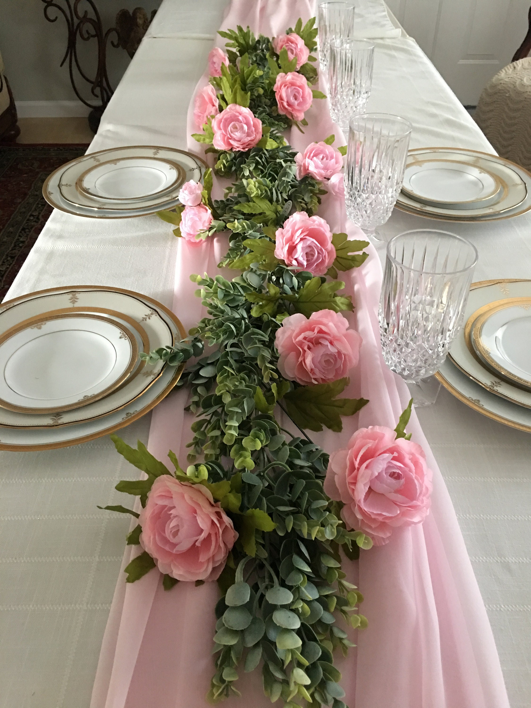 6 Feet Eucalyptus Wedding Garland Wedding Decor Centerpiece Etsy