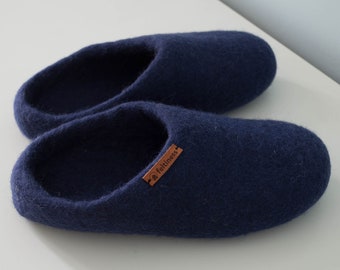Felt Slippers handmade 100% Wool Feltiness