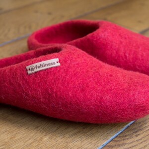 Felt Slippers handmade 100% Wool Feltiness image 3