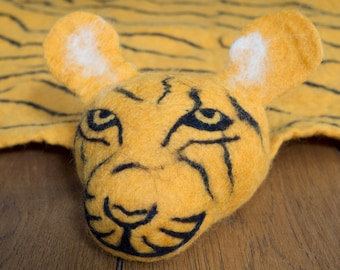 Wool mat Tiger