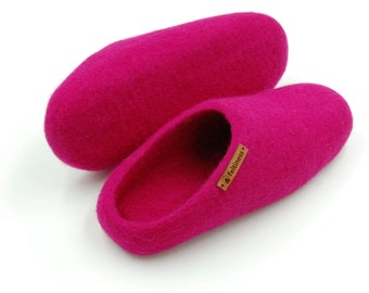 Felt Slippers handmade 100% Wool Feltiness