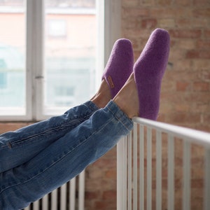 Felt Slippers handmade 100% Wool Feltiness image 5