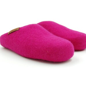 Pantoufles en feutre, Chaussons en laine 100% Feltiness image 2