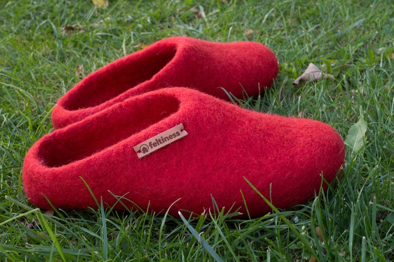 Felt Slippers handmade 100% Wool Feltiness image 4