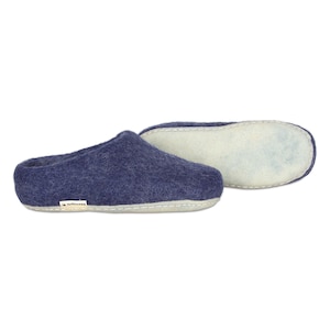 Felt Slippers with rubber sole handmade 100% Wool Feltiness 画像 4