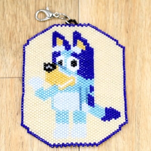 Clip de dije Bluey, accesorio de mochila Bluey, Bluey Kepsake