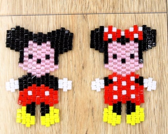 Mickey Mouse Magnet - Minnie Mouse Magnet - Mickey and Minnie Mouse Magnets