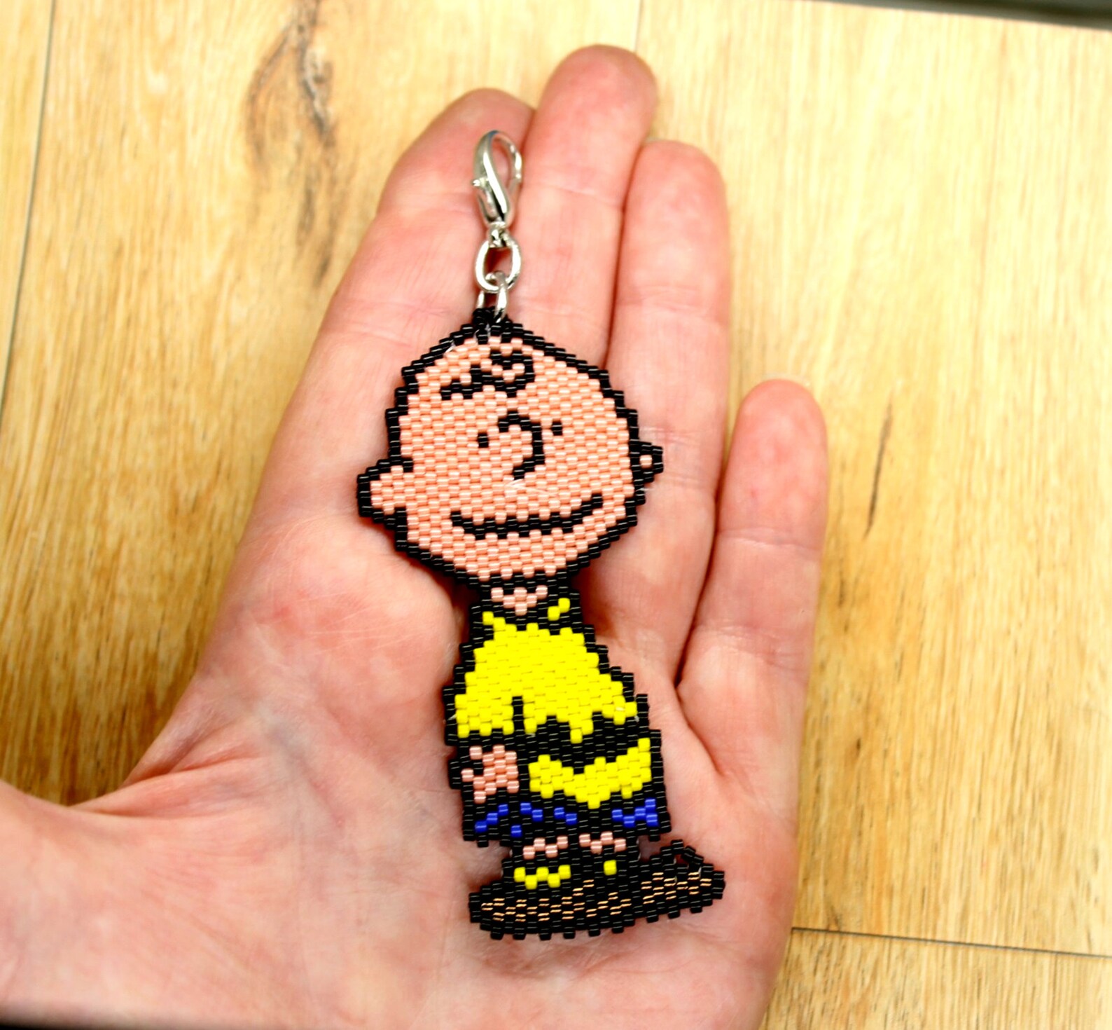 Charlie Brown Charm Charlie Brown Charm Clip Peanuts Etsy