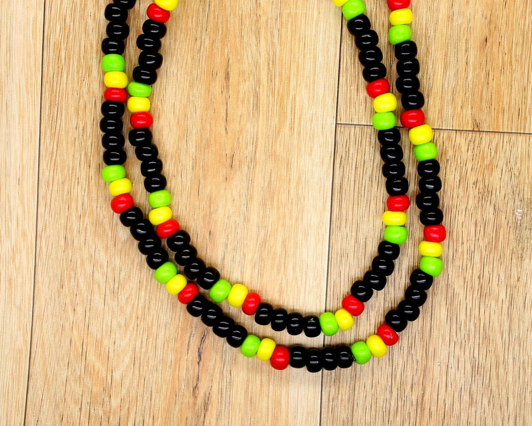4X Braccialetto In Pelle Giamaicana Rasta I5N25120