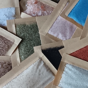 Gourmet Salt Sampler Set - 12 All Natural, Infused and Smoked Sea Salts Tester Gift Box - small batches for cooking and finishing