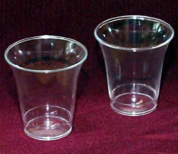 Tiny Plastic Cups 