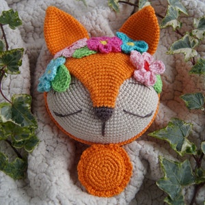 PDF, German crochet pattern fox, music box, German,