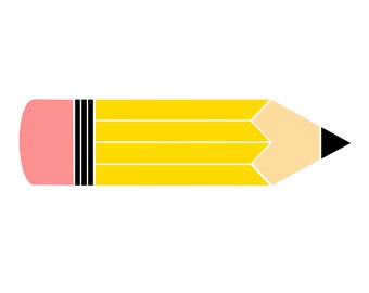 Download Pencils monogram Svg Pencil Silhouette Svg Teacher Svg | Etsy