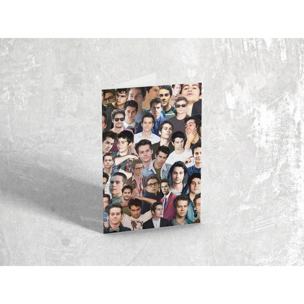 Dylan Obrien Birthday Card Etsy