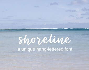 shoreline font