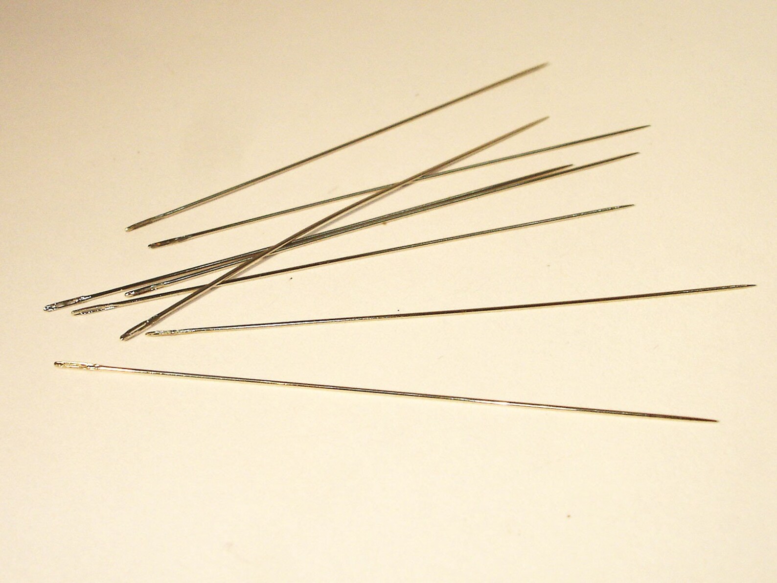 Pearl Needles Threaded Needles 55 X 0.45 Mm 10 Pieces of Etsy