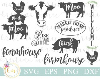Download Cow cut file | Etsy