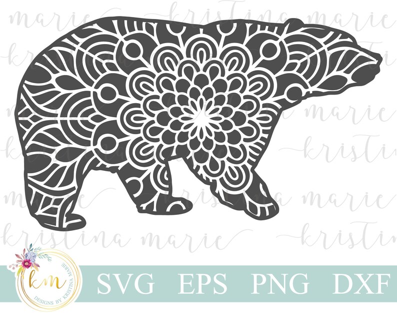 Download Mandala Bear Svg Bundle Mandala Svg Bear Svg Clipart Svg Etsy