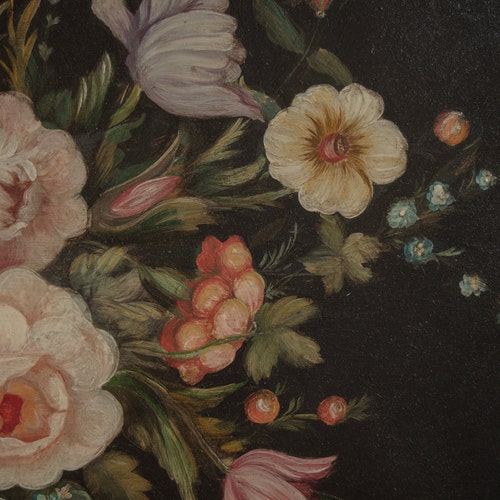 ヴィンテージの夜のモンマルトル通りのプリント、額入りのカミーユ