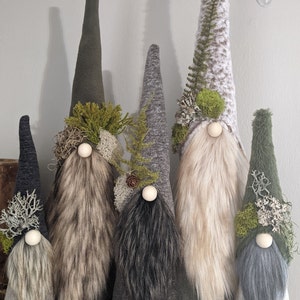 Forest Gnome Woodland Gnome Handmade Home Decor Fall - Etsy