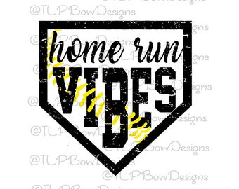 Free Free Home Run Vibes Svg 556 SVG PNG EPS DXF File