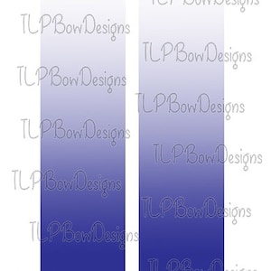 Royal Ombre  Cheer Bow Sublimation download Sublimation Strips  PNG