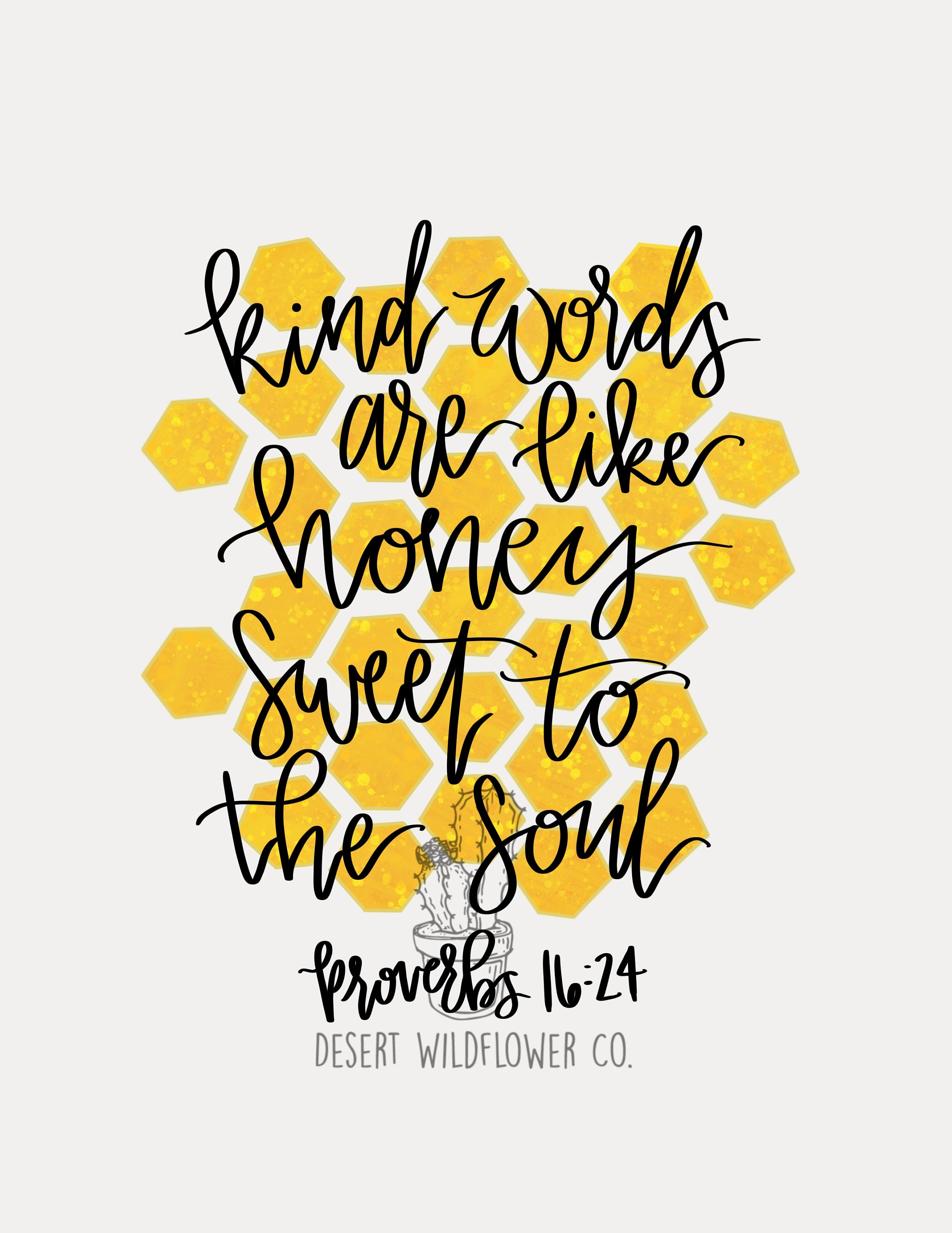 Proverbs 16 24 Kind Words