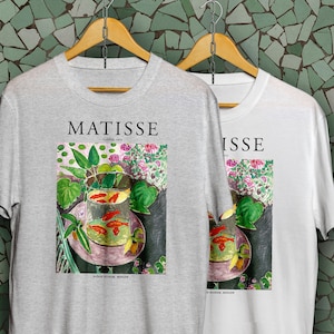 T shirt Henri Matisse - Goldfish - Unisex Tee, Art T-shirt, Art lover,Painting