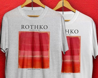 T shirts Mark Rothko - Red - Unisex Heavy Cotton Tee, t-shirt