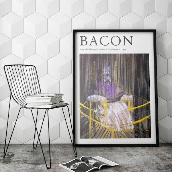 Poster Francis Bacon - Pope Innocent