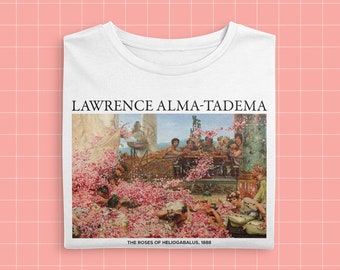 Alma Tadema T-Shirt - The roses of Heliogabalus - Unisex t-shirt - aesthetic t-shirts - artistic t-shirt