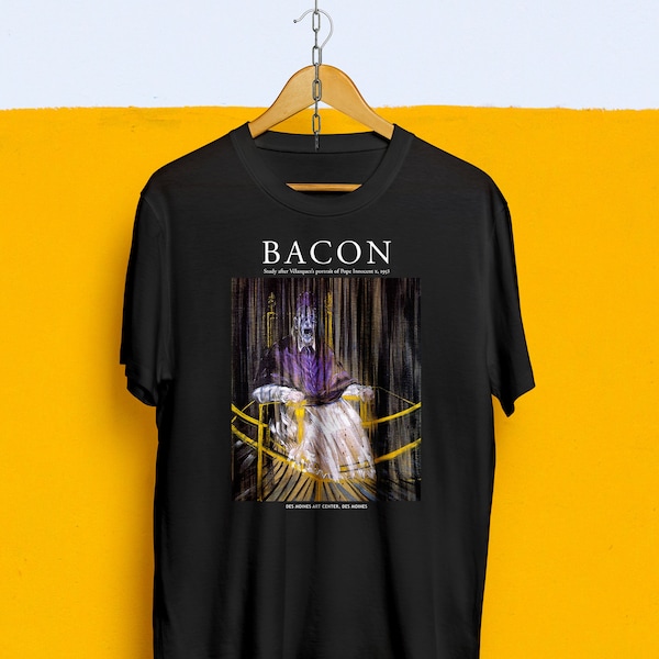 Francis Bacon - Paus Innocenzo X - Unisex T-shirt, Art T-shirt, Kunstliefhebber, Schilderij, Cadeau