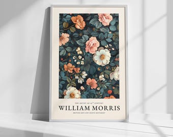 William Morris Botanic Poster No. 6 - fine art giclée print - wall decor
