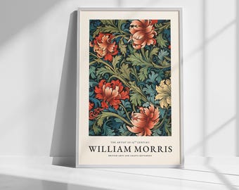 William Morris Botanic Poster No. 2 - fine art giclée print - wall decor