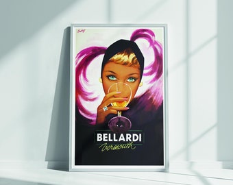 Bellardi Italy Vintage Poster 1952 - iconic collectible poster