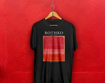 Mark Rothko - Untitled n.37 - Red - Unisex Tee, Art T-shirt, Art lover, Painting - artwork