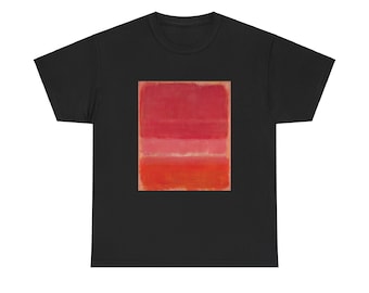 Mark Rothko - Red - *US* - Unisex Heavy Cotton Tee without writing