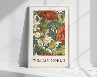 William Morris Botanic Poster No. 5 - fine art giclée print - wall decor
